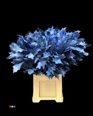 Eikeblad Frosted Blue 80cm