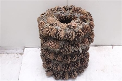 Krans Oost Grijsmos Nat 30 Cm